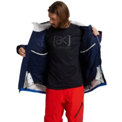 Burton [ak] Gore-Tex Swash Snowboardjacke Dress Blue/Flame Scarlet/Lapis Blue Herren -PICT Snow Geschaft ak burton swash jacket dress blues 10001107 401 02 gross71AqLxOWW5KrH