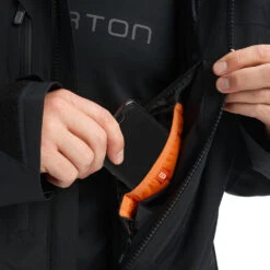 Burton [ak] Gore-Tex Swash Snowboardjacke True Black Herren -PICT Snow Geschaft ak burton swash jacket true black 10001106 001 04 grossmjZY686HtiNfZ