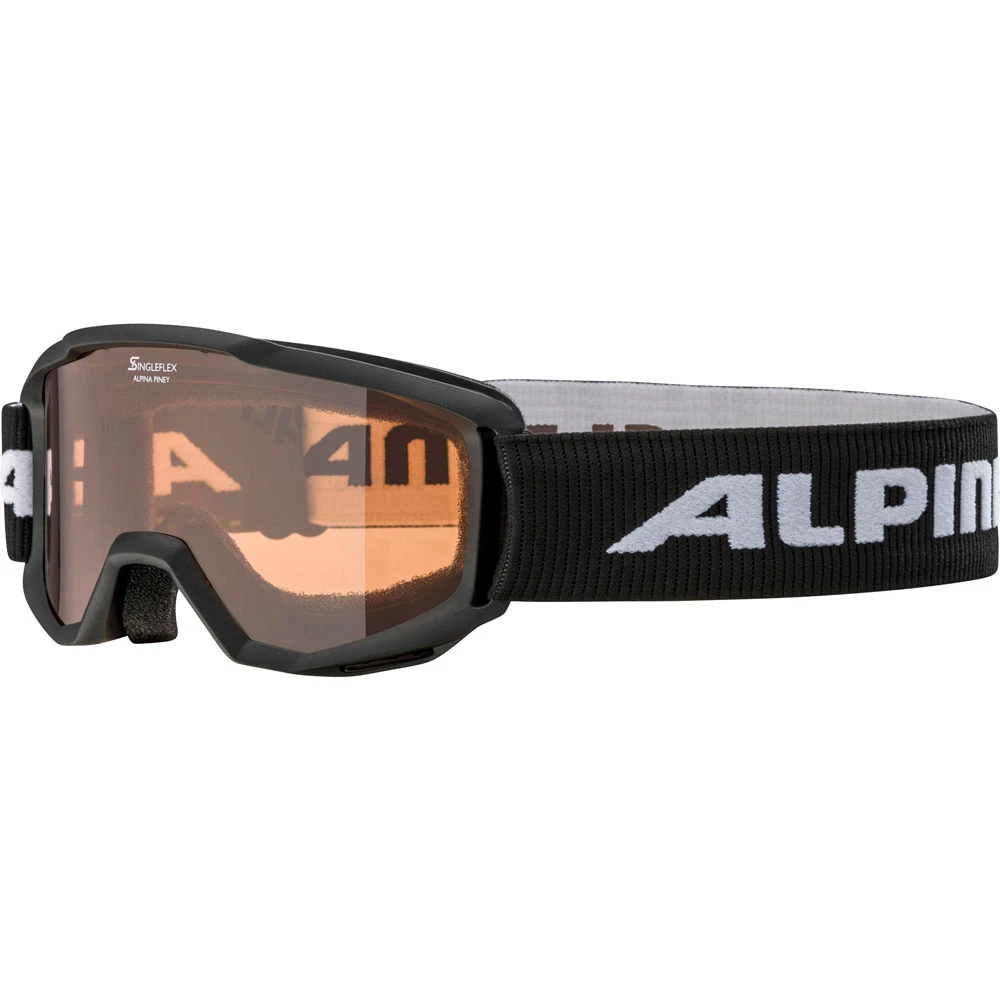 Alpina Piney Skibrille Black/Orange Kinder 1 Alpina Piney Skibrille Black/Orange Kinder