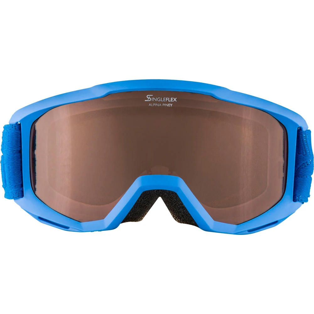 Alpina Piney Skibrille Blue/Orange Kinder 3 Alpina Piney Skibrille Blue/Orange Kinder – Bild 3