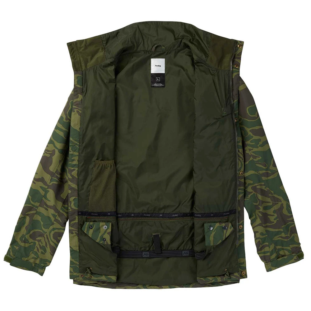 Analog Tollgate Snowboardjacke Rifle Green/Noodle Camo Herren 3 Analog Tollgate Snowboardjacke Rifle Green/Noodle Camo Herren – Bild 3