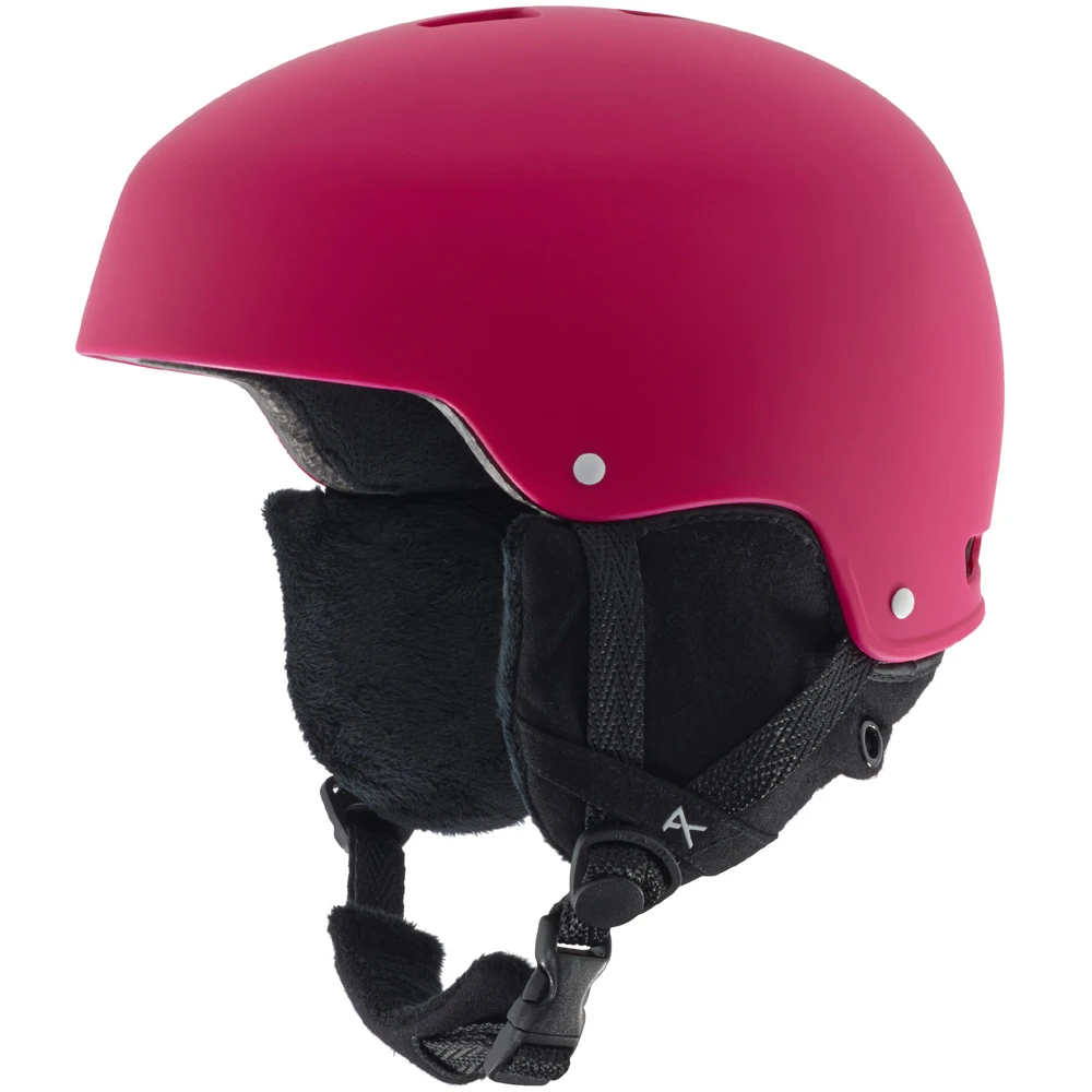 Anon Lynx Skihelm Strawberry Red Damen 2 Anon Lynx Skihelm Strawberry Red Damen – Bild 2