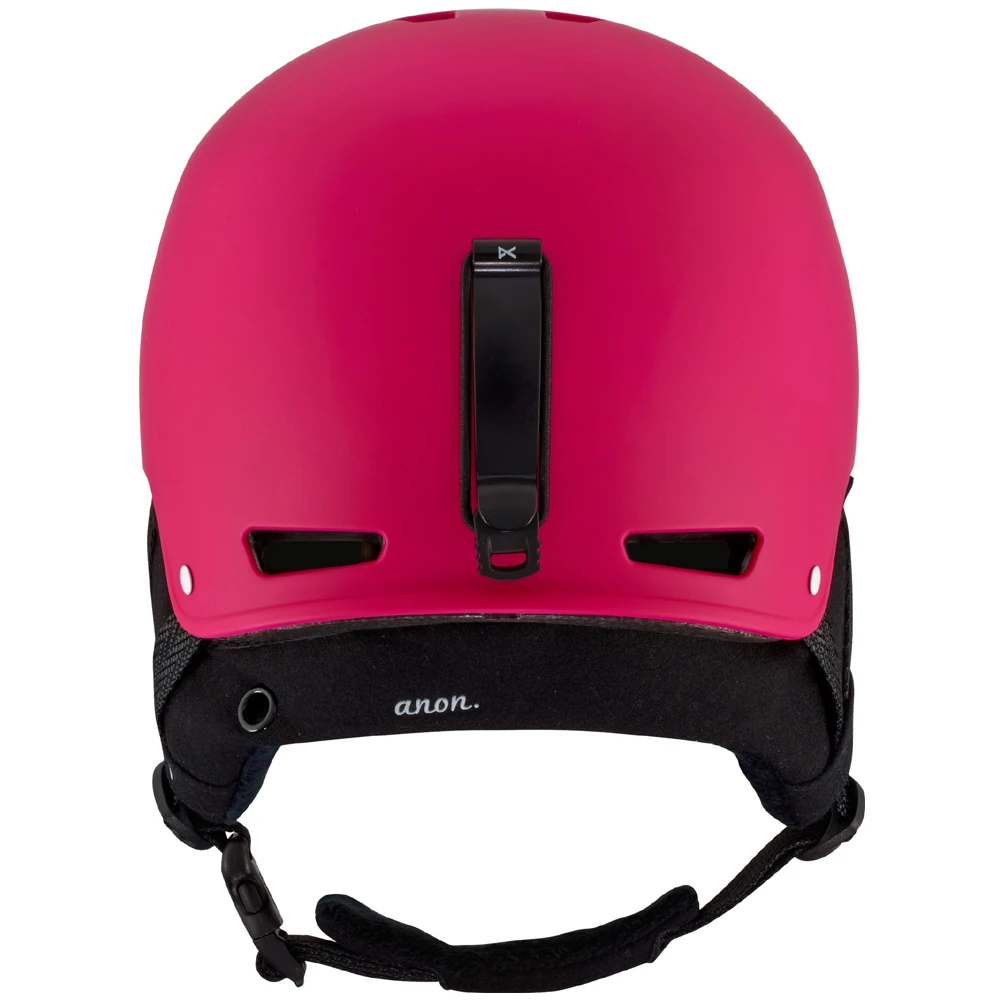 Anon Lynx Skihelm Strawberry Red Damen 5 Anon Lynx Skihelm Strawberry Red Damen – Bild 5
