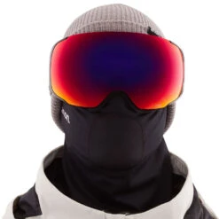 Anon M2 MFI With Spare Skibrille Mit Zweitscheibe Und Maske Black/Prcv Sunny Red + Prcv Cloudy Burst Herren -PICT Snow Geschaft anon m2 black 19172103 001 03 gross