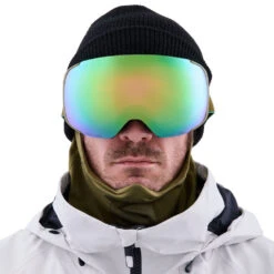 Anon M2 MFI With Spare Snowboardbrille Green/Prcv Variable Green + Prcv Pink Herren -PICT Snow Geschaft anon m2 mfi spare 19172105300 03 gross