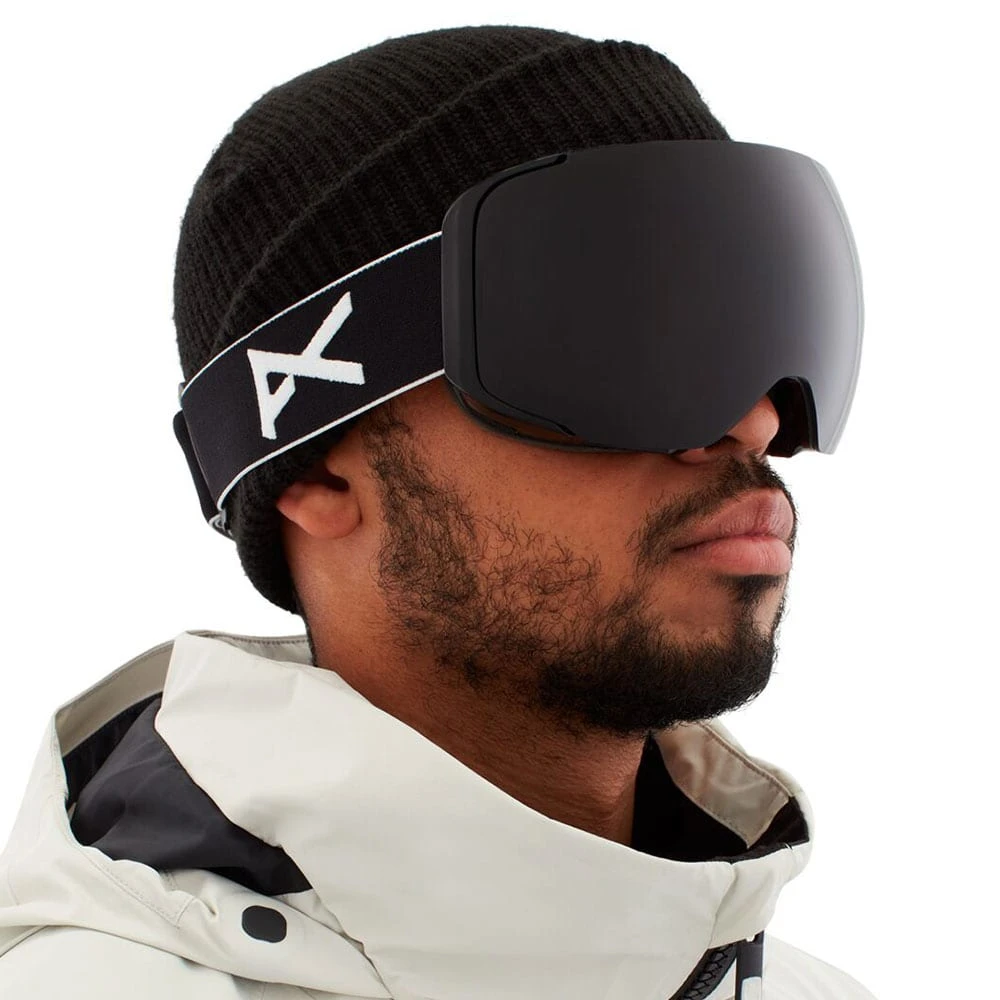 Anon M2 Polarized With Spare Skibrille Black/Polarized Smoke + Prcv Violet Herren 2 Anon M2 Polarized With Spare Skibrille Black/Polarized Smoke + Prcv Violet Herren – Bild 2