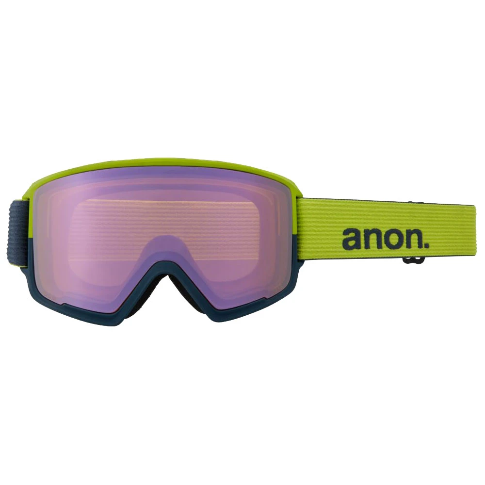 Anon M3 MFI With Spare Snowboardbrille Mit Zubehör Blue Split/Perceive Variable Green/Pink Herren 3 Anon M3 MFI With Spare Snowboardbrille Mit Zubehör Blue Split/Perceive Variable Green/Pink Herren – Bild 3