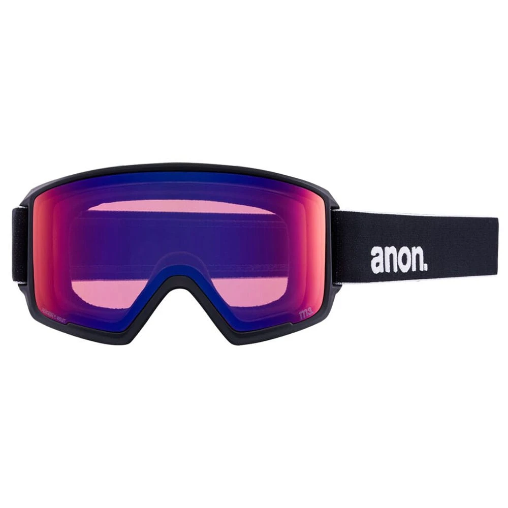 Anon M3 MFI Polarized Wwith Spare Snowboardbrille Black/Polarized Smoke + Prcv Violet Herren 5 Anon M3 MFI Polarized Wwith Spare Snowboardbrille Black/Polarized Smoke + Prcv Violet Herren – Bild 5