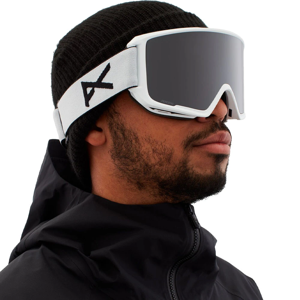 Anon M3 With Spare Snowboard-Brille Mit Zweitscheibe White/PRC Sunny Onyx+PRC Variable Violet Herren 3 Anon M3 With Spare Snowboard-Brille Mit Zweitscheibe White/PRC Sunny Onyx+PRC Variable Violet Herren – Bild 3