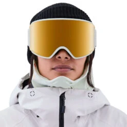 Anon WM3 MFI With Spare Wintersportbrille Jade/Prcv Sunny Bronze + Prcv Burst Damen -PICT Snow Geschaft anon wm3 mfi with spare 22265102300 03 gross