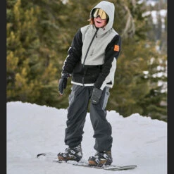 Bataleon Super Fleece Mid Layer Black/Gray Herren -PICT Snow Geschaft bataleon super fleece ba2290sfl 04 gross