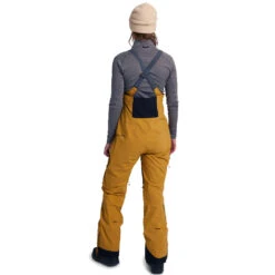 Burton [ak] Gore-Tex 2L Kimmy Bib Funktionshose Mit Latz Wood Trush Damen -PICT Snow Geschaft burton ak gore Tex 2l kimmy bib pant 21284101960 03 gross