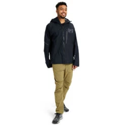 Burton [ak] Gore-Tex 2L Surgence Shelljacke True Black Herren -PICT Snow Geschaft burton ak gore surgence 2l jacket 21606104001 07 gross