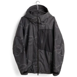Burton [ak] Gore-Tex Cyclic Wintersportjacke Logo Lines Herren -PICT Snow Geschaft burton ak gore tex cyclic jacket 10002108004 06 gross