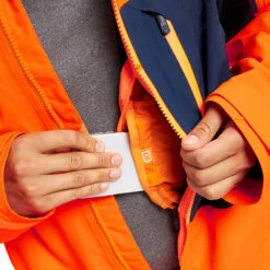 Burton [ak] Gore-Tex Cyclic Schneejacke Clownfish Orange/Dress Blue Herren -PICT Snow Geschaft burton ak gore tex cyclic jacket 10002108802 03 gross