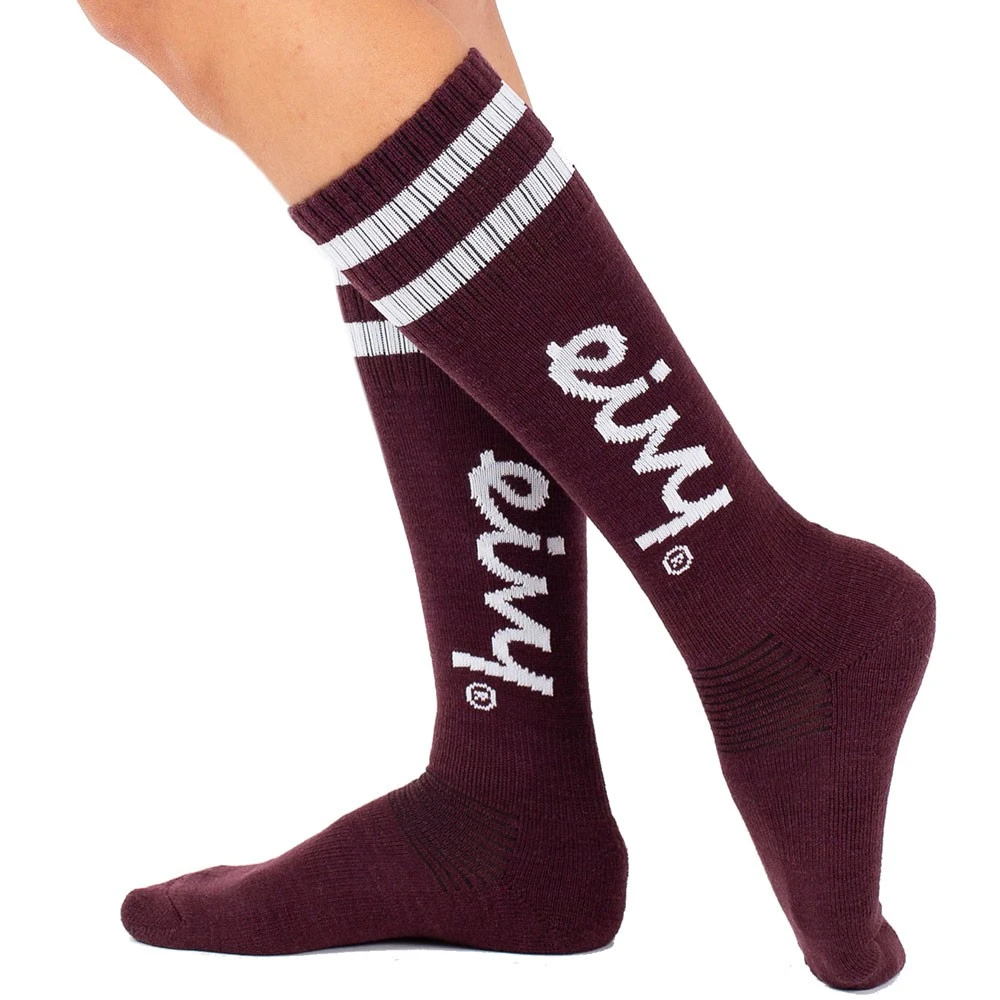 Eivy Cheerleader Wool Socken Wine Damen 1 Eivy Cheerleader Wool Socken Wine Damen