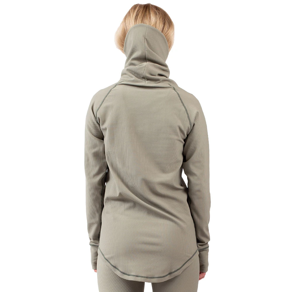 Eivy Icecold Gaiter Rib Funktionsshirt Faded Oak Damen 4 Eivy Icecold Gaiter Rib Funktionsshirt Faded Oak Damen – Bild 4