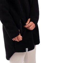 Eivy Redwood Sherpa Coat Fleecemantel Black Damen -PICT Snow Geschaft eivy redwood sherpa coat 6221190223 6001 03 gross