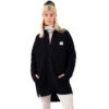 Eivy Redwood Sherpa Coat Fleecemantel Black Damen