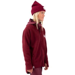 Eivy Redwood Sherpa Jacket Funktionsjacke Wine Damen
