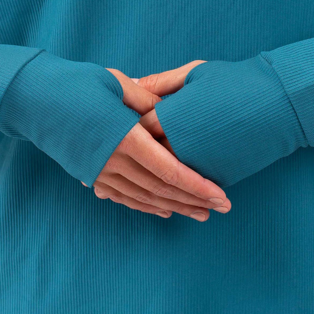 Eivy Venture Rib Funktionsshirt Deep Sea Damen 2 Eivy Venture Rib Funktionsshirt Deep Sea Damen – Bild 2