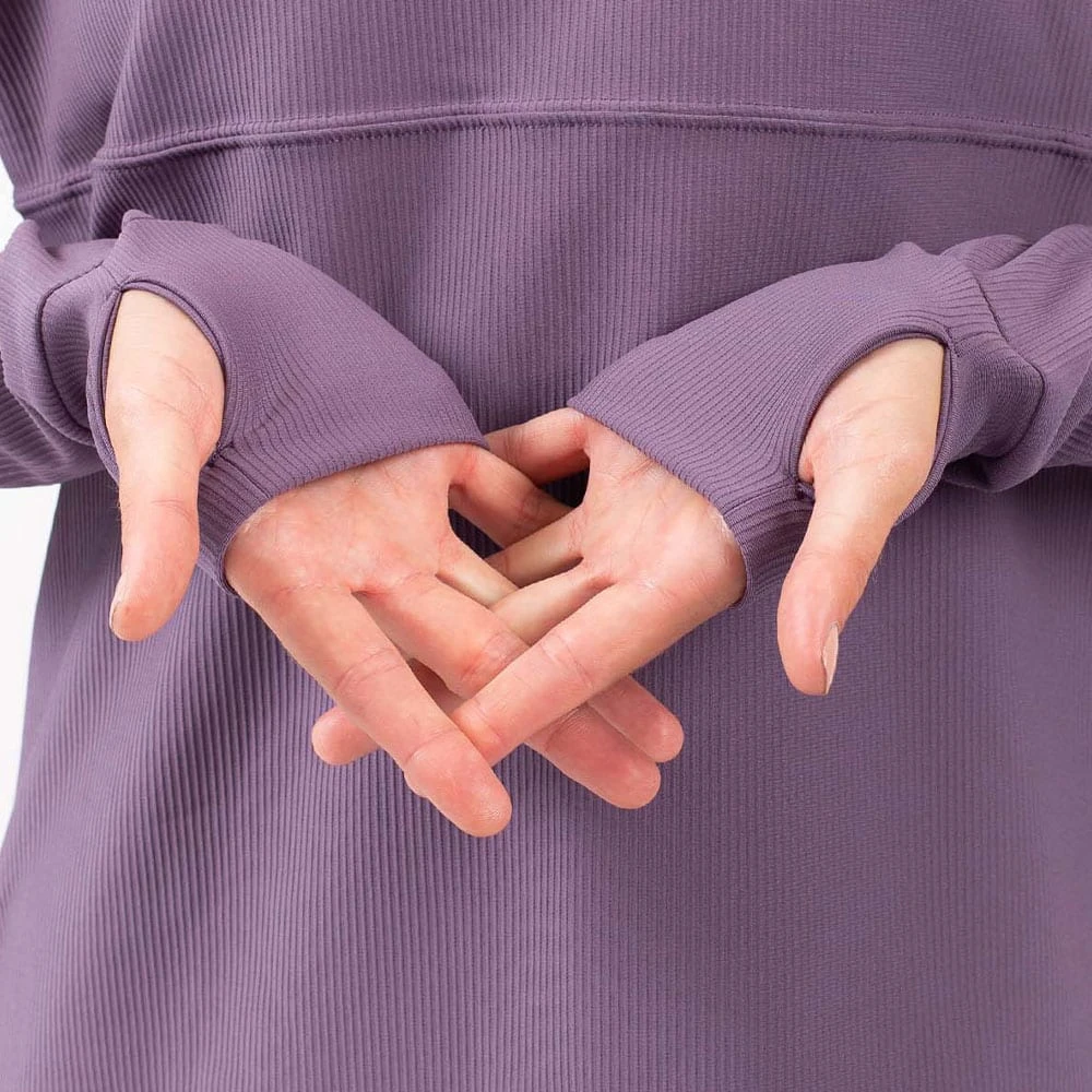 Eivy Venture Rib Baselayer Deep Purple Damen 2 Eivy Venture Rib Baselayer Deep Purple Damen – Bild 2