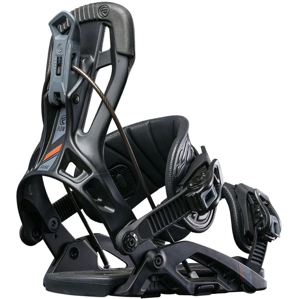 Flow Fuse Fusion Snowboard-Bindung Black Herren 2 Flow Fuse Fusion Snowboard-Bindung Black Herren – Bild 2