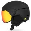 Giro Orbit Spherical MIPS Schneehelm Mit Visier Matte Black/Vivid Ember Damen, Herren