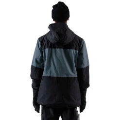 Jones Mountain Surf Skijacke Ash Blue Herren -PICT Snow Geschaft jones mountain surfer jacket J23jkmts ash blue 04 gross