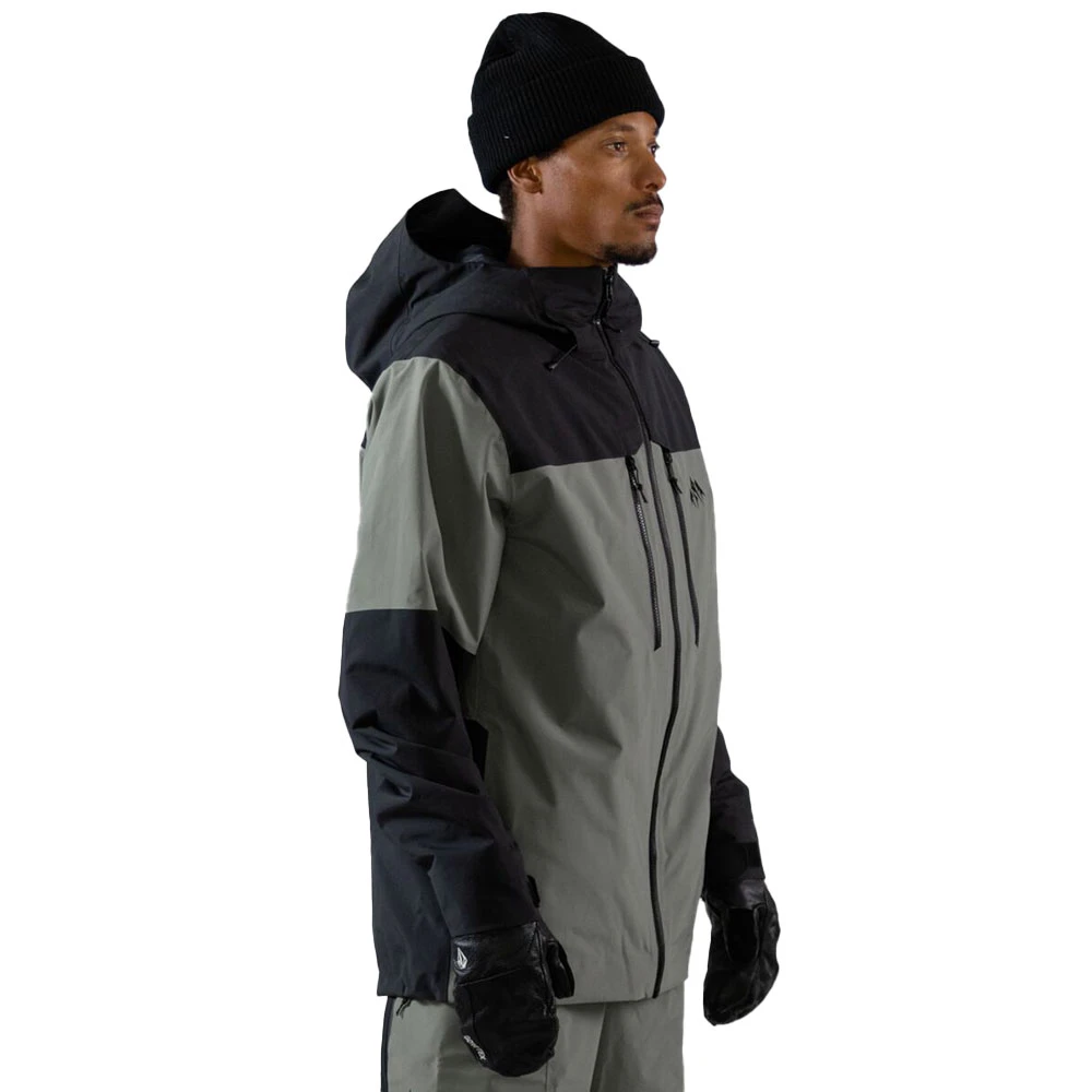 Jones Mountain Surf Snowboardjacke Herb Green Herren 2 Jones Mountain Surf Snowboardjacke Herb Green Herren – Bild 2