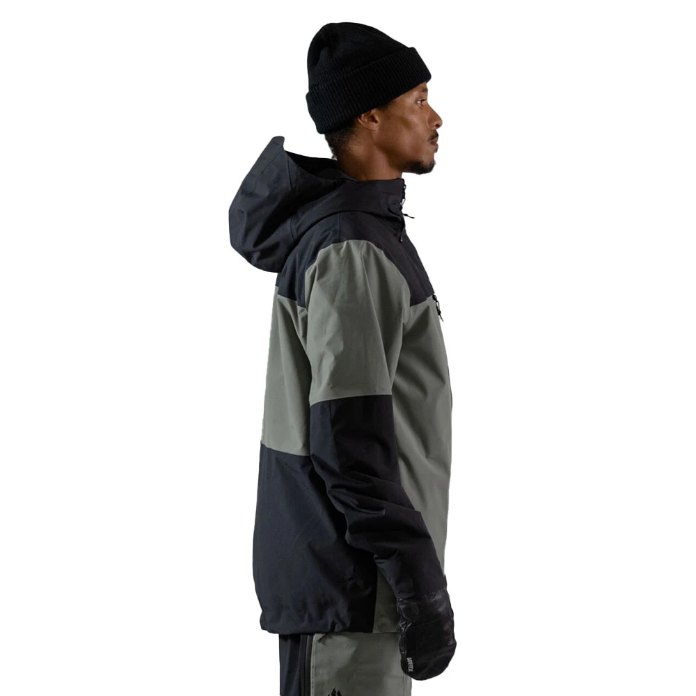 Jones Mountain Surf Snowboardjacke Herb Green Herren 3 Jones Mountain Surf Snowboardjacke Herb Green Herren – Bild 3