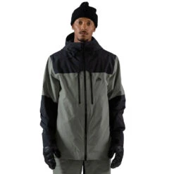 Jones Mountain Surf Snowboardjacke Herb Green Herren