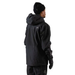Jones Mountain Surf Funktionsjacke Black Herren -PICT Snow Geschaft jones mountain surfer jacket J23jkmtsbk black 03 gross