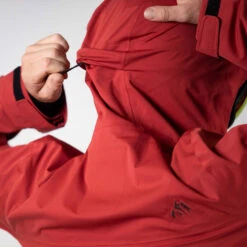 Jones Peak Bagger Skijacke Safety Red Herren -PICT Snow Geschaft jones peak bagger jacket safety red 03 gross