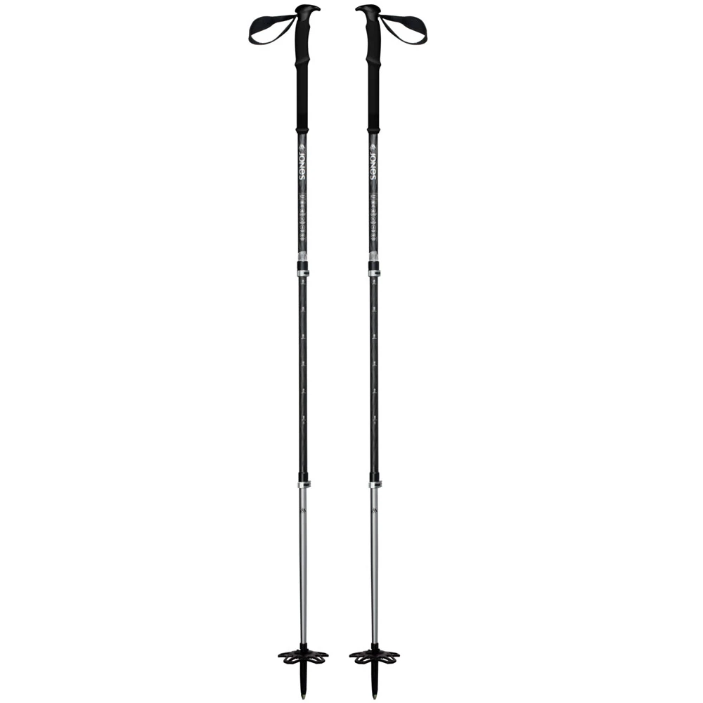 Jones Talon Pro Carbon-Teleskopstöcke Black Damen, Herren 2 Jones Talon Pro Carbon-Teleskopstöcke Black Damen, Herren – Bild 2