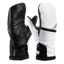 Leki Snowfox 3D Lady Mitten Fausthandschuhe Weiss/Gold Damen