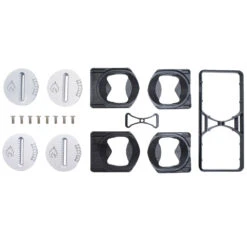 Nitro Canted Pucks Splitboard-Pucks Black Damen, Herren -PICT Snow Geschaft nitro spark canted pucks 1211839361 02 gross