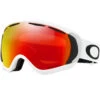 Oakley Canopy Ski-Brille Matte White/Prizm Torch Iridium Damen, Herren