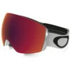 Oakley Flight Deck Skibrille Matte White/Prizm Snow Torch Iridium Damen, Herren
