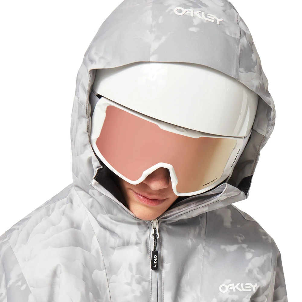 Oakley Holly Skijacke Grey Mountain Damen 4 Oakley Holly Skijacke Grey Mountain Damen – Bild 4