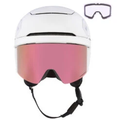 Oakley MOD7 Visier-Skihelm White/Prizm Rose Gold Iridium Damen, Herren -PICT Snow Geschaft oakley mod7 fos900642 9rz white 02 gross
