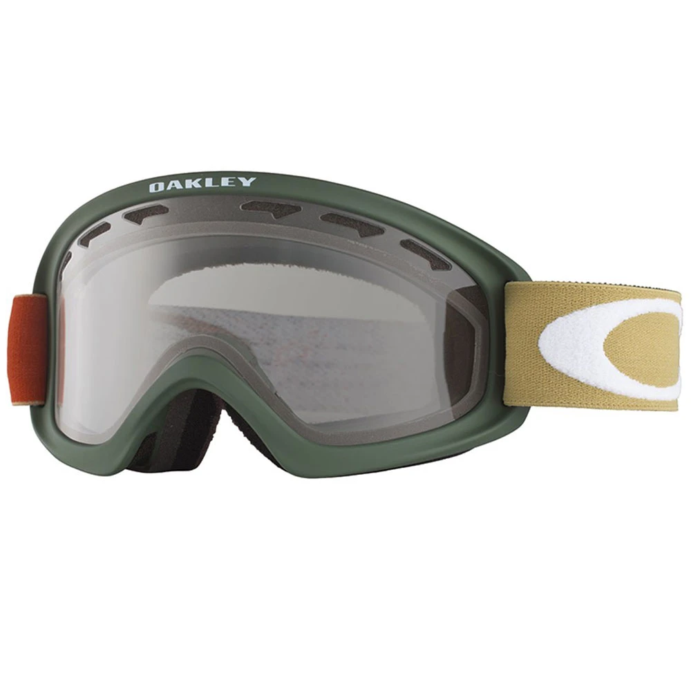 Oakley O2 XS Skibrille Shady Trees Worn Olive/Light Grey Damen, Herren 1 Oakley O2 XS Skibrille Shady Trees Worn Olive/Light Grey Damen, Herren
