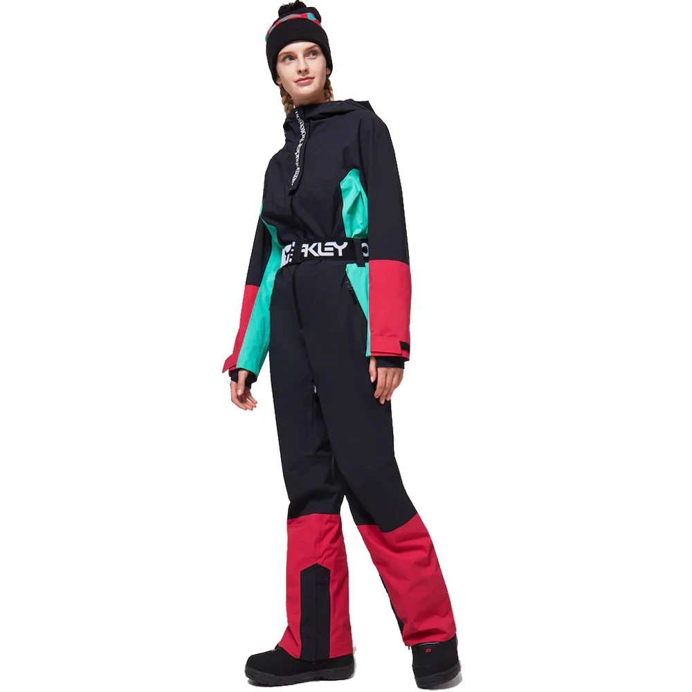 Oakley TNP Cassie Winteranzug Black/Mint Damen 2 Oakley TNP Cassie Winteranzug Black/Mint Damen – Bild 2