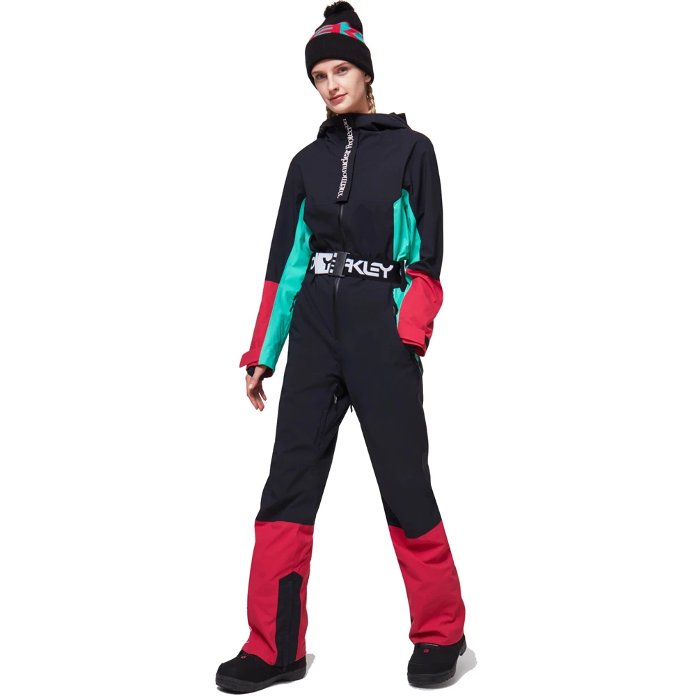 Oakley TNP Cassie Winteranzug Black/Mint Damen 1 Oakley TNP Cassie Winteranzug Black/Mint Damen
