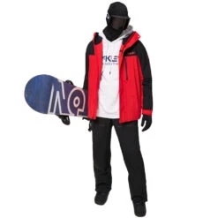 Oakley TNP Lined Shell Schneehose Blackout Herren -PICT Snow Geschaft oakley tnp lined shell pant foa400944 02e red 03 gross