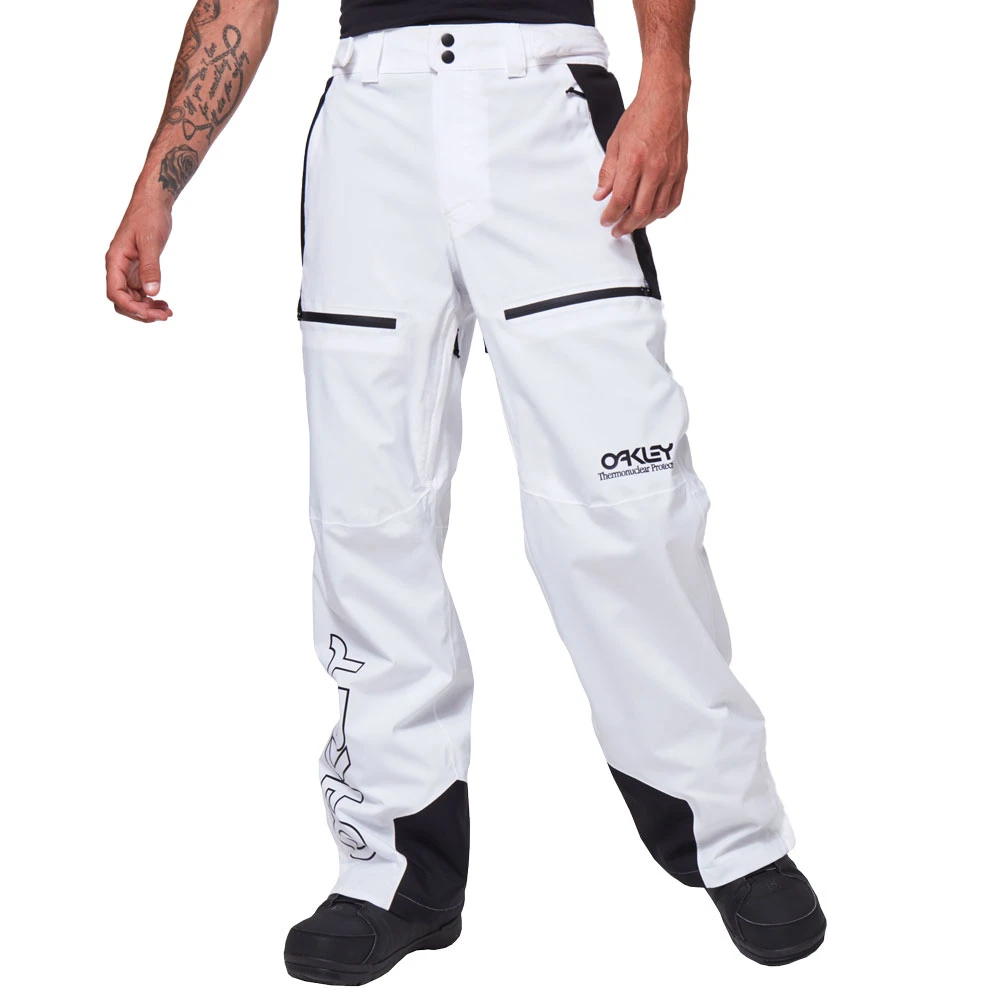 Oakley TNP Lined Shell Snowboardhose White Herren 1 Oakley TNP Lined Shell Snowboardhose White Herren