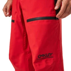 Oakley TNP Lined Shell Skihose Red Line Herren -PICT Snow Geschaft oakley tnp lined shell pant foa400944 465 red 03 gross