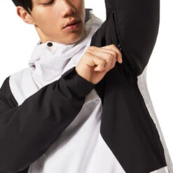 Oakley TNP TBT Insulated Snowboardjacke White/Blackout Herren -PICT Snow Geschaft oakley tnp tbt foa403652 10f white 03 gross