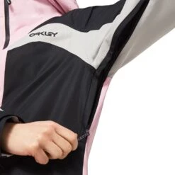 Oakley TNP TBT RC Insulated Skijacke Black/Lunar Rock/Pink Flower Damen -PICT Snow Geschaft oakley w tnp tbt rc insulated foa500319 9n9 04 grossYO6IvVRAKXL54