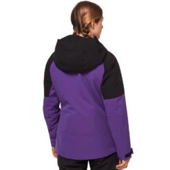 Oakley Camellia Insulated Skijacke Blackout/Deep Violet Damen 9 Oakley Camellia Insulated Skijacke Blackout/Deep Violet Damen -PICT Snow Geschaft oaykley camellia insulated foa500011 9eg 02 gross